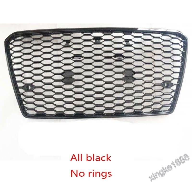 Fit Audi A7 2012 2015 Rs7 Style Front Bumper Mesh Grill
